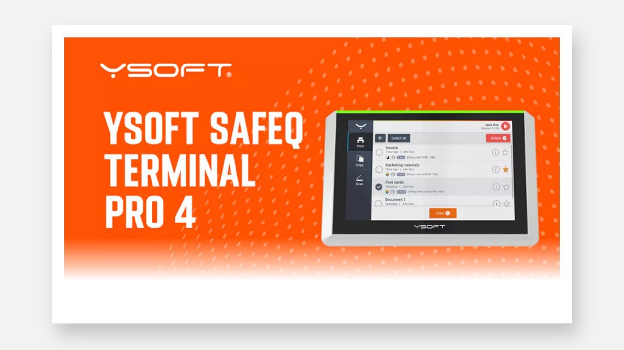 SAFEQ Terminal Pro 4 